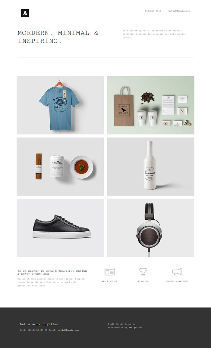 Free Adriya Website Template