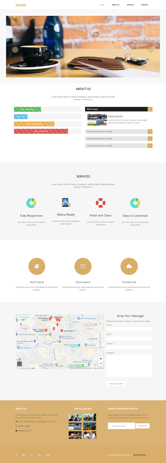 Free Anyar Website Template