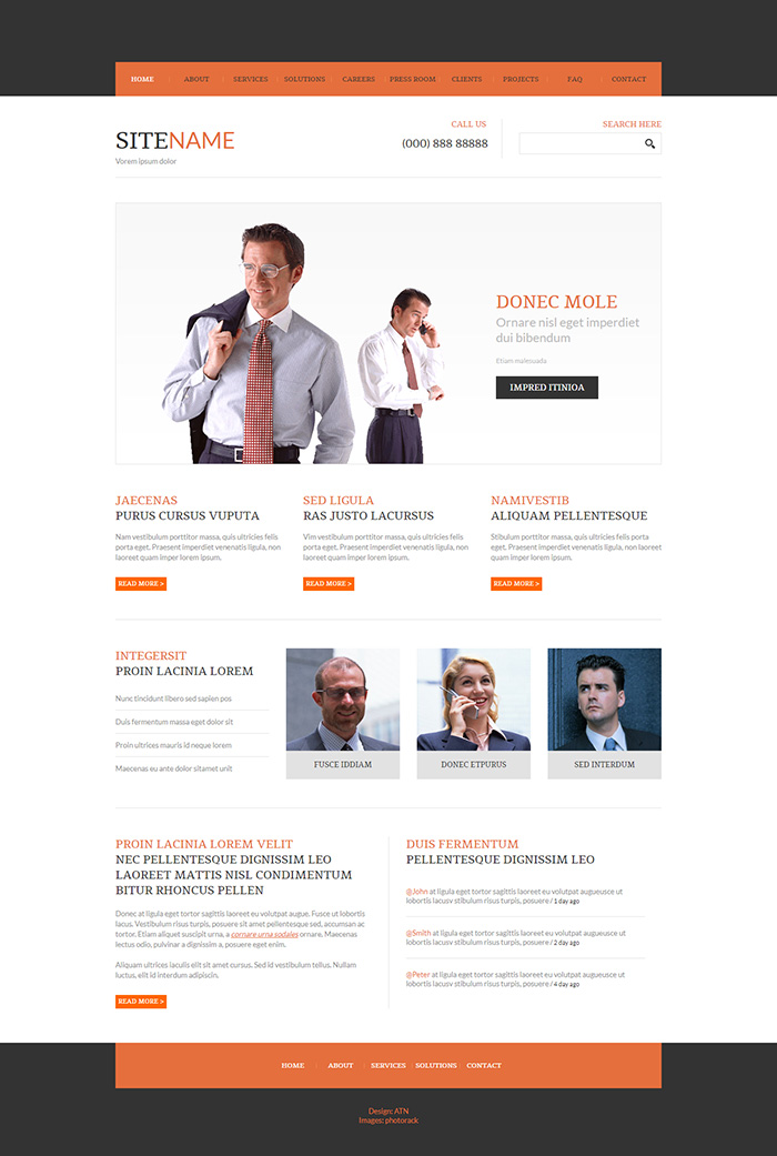 Free HTML 53 Website Template