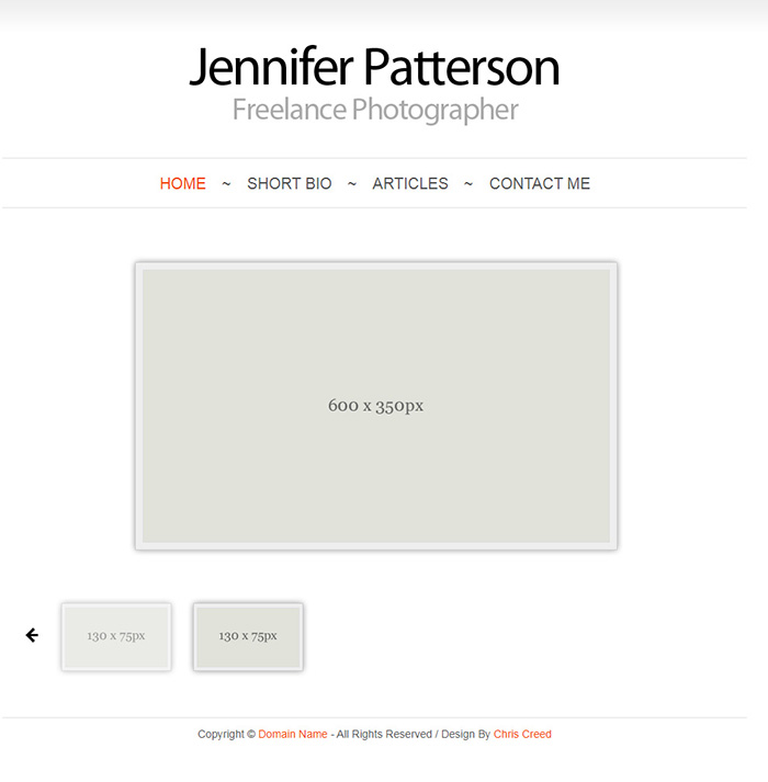 Free Juma Website Template