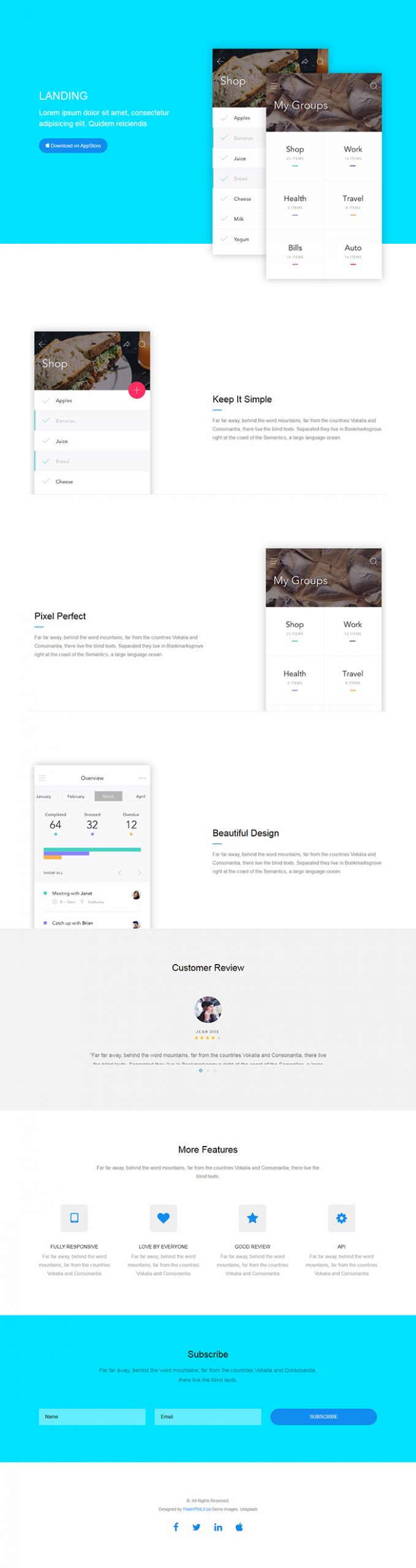Free Landing Website Template Free Website Templates HTML5 CSS Free Landing Website Template Free Website Templates HTML5 CSS