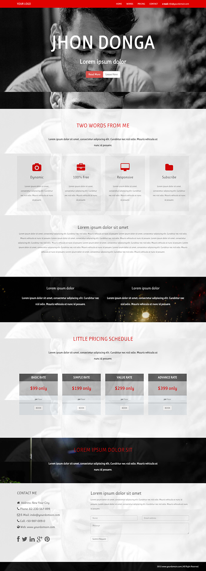 Free Lucenta Website Template