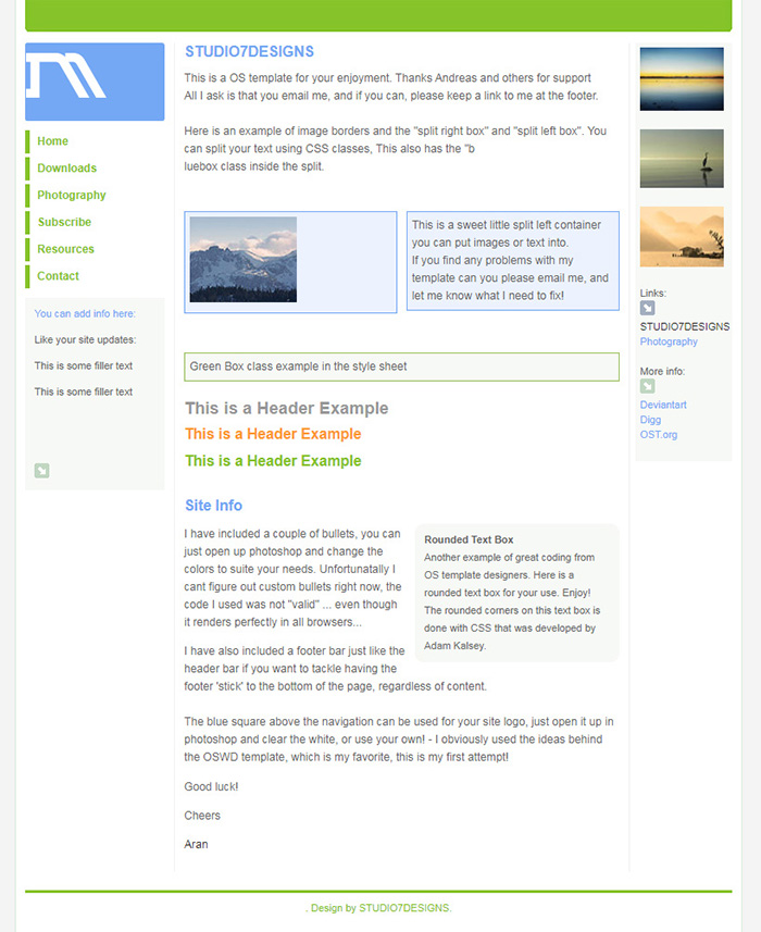 Free Nautica 01 Website Template