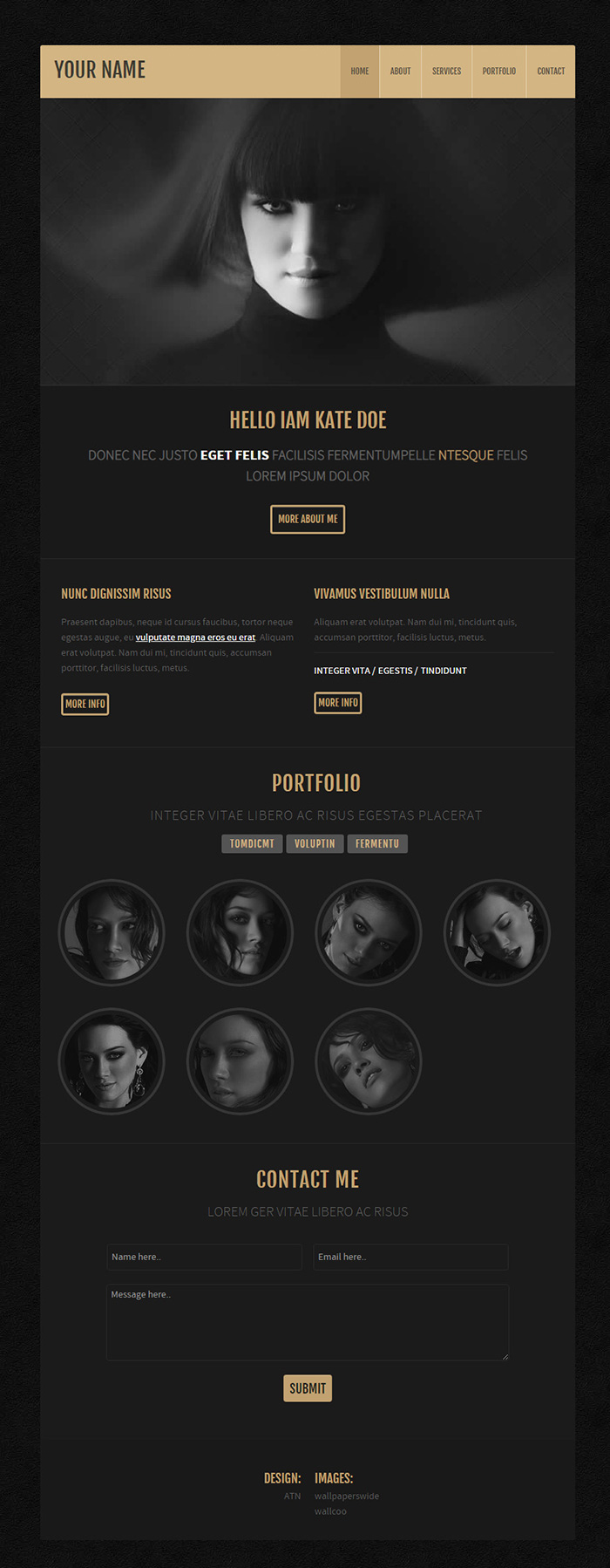 Free RS HTML 120 Website Template
