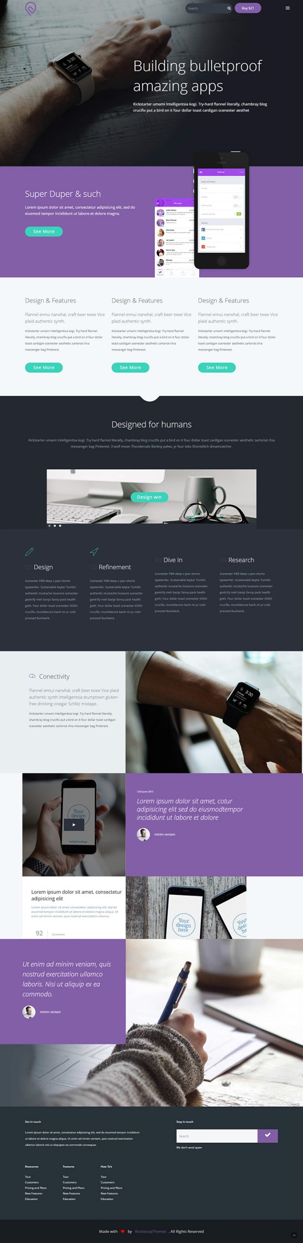 Free Tork Website Template