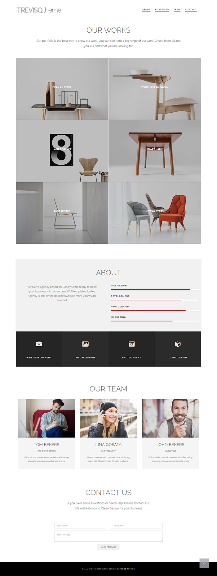 Free Treviso Website Template