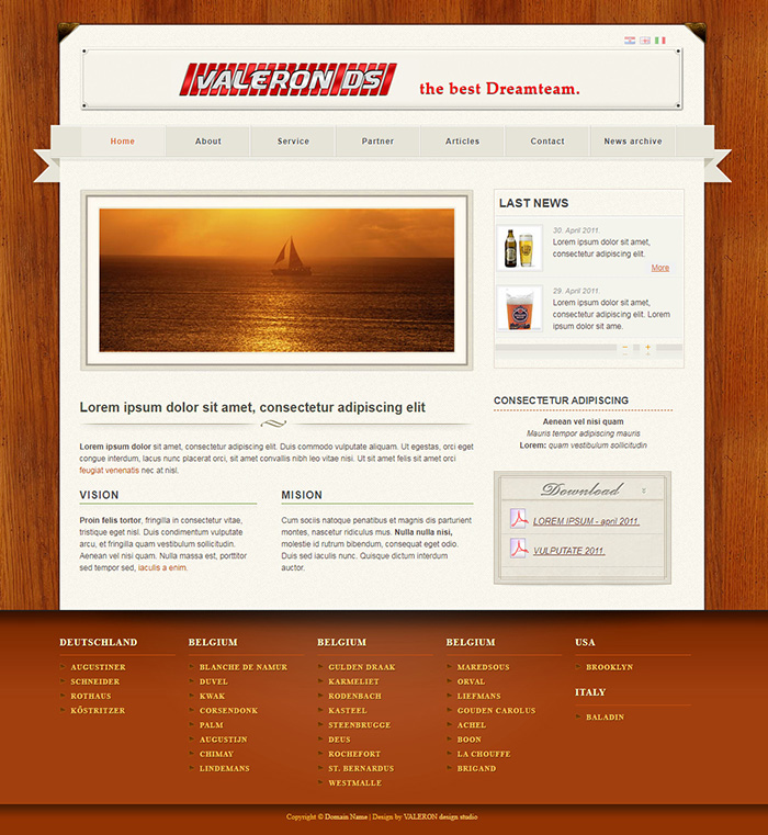 Free VDS 1 Website Template