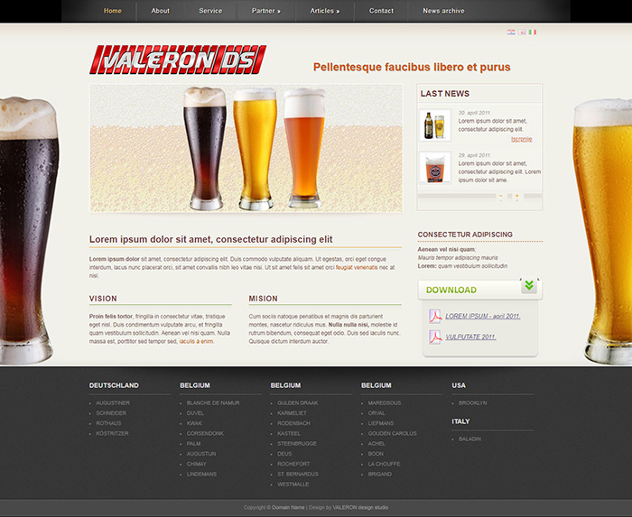 Free VDS 2 Website Template