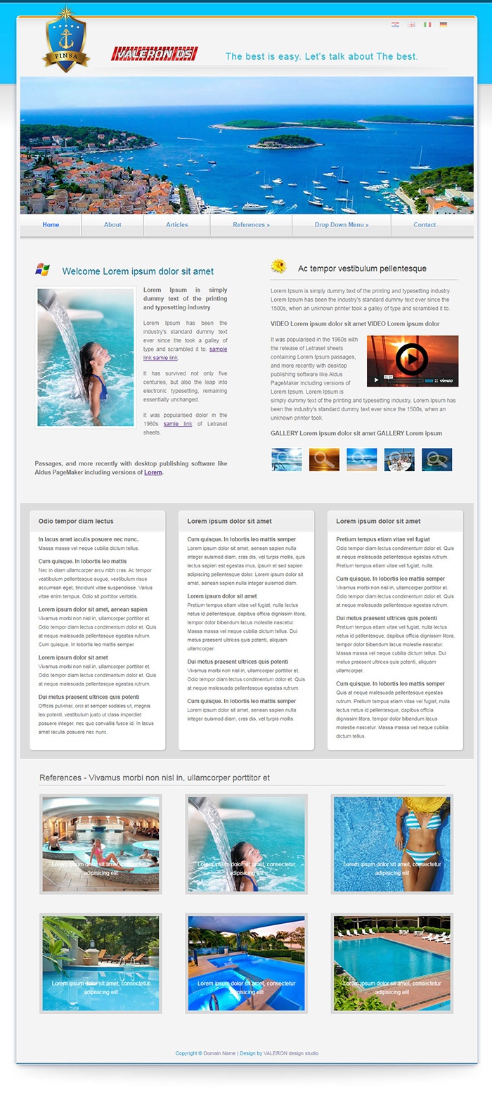 Free VDS 3 Website Template