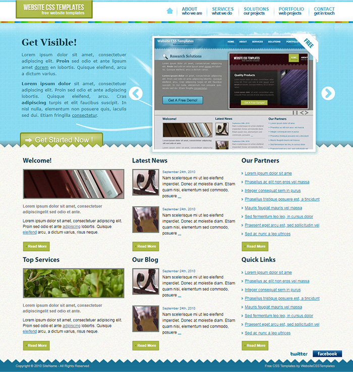 Thesite Free Website Template Free Css Templates Free Vrogue Co
