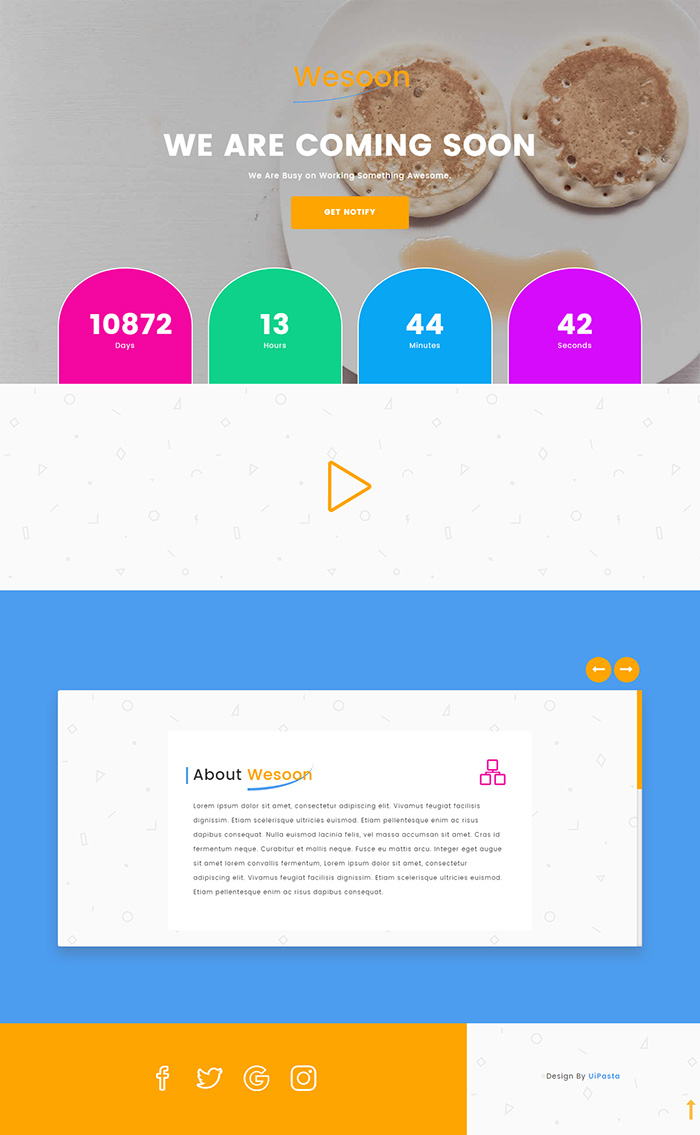 Free Wesoon Website Template