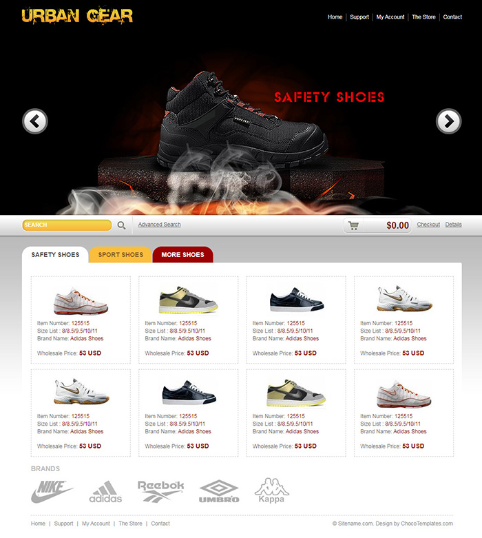 Free Wing the Air Website Template